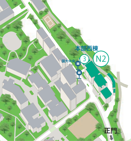 D&I教育研究実践センター 横浜国立大学キャンパス内地図